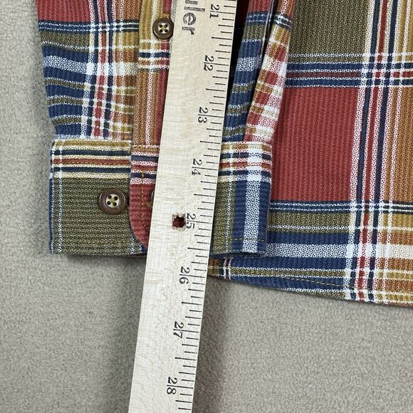 The Territory Ahead Shirt Mens Small Multicolor Plaid Long Sleeve Pockets - Picture 5 of 12